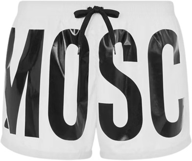 Moschino Witte Sea Kleding Boxershorts Moschino , White , Heren - 2Xl,L,M