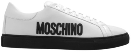 Moschino Witte Sneakers Moschino , White , Heren - 41 Eu,44 Eu,43 Eu,45 Eu,40 EU