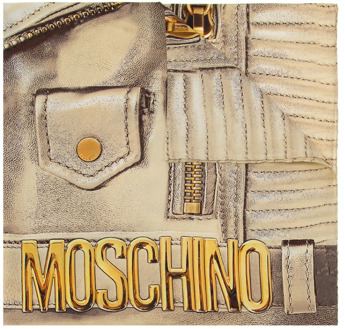Moschino Zijden sjaal Moschino , Beige , Dames - ONE Size