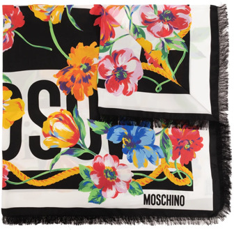 Moschino Zijden sjaal Moschino , Multicolor , Unisex - ONE Size