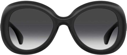 Moschino Zonnebril met rond montuur voor dames/dames (Zwart) - One Size