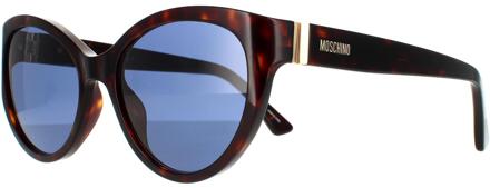 Moschino zonnebril MOS065/s 0086 KU Dark Havana Blue Bruin - One Size