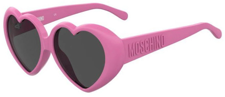 Moschino Zonnebril Mos128/S Mu1/Ir Moschino , Pink , Dames - 57 MM