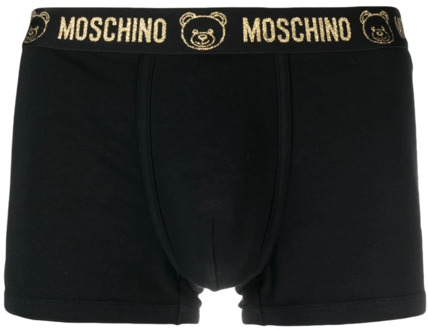Moschino Zwarte Ondergoed voor Mannen Moschino , Black , Heren - S