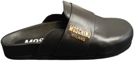 Moschino Zwarte Sandalen voor Dames Moschino , Black , Dames - 36 Eu,38 Eu,39 Eu,37 Eu,40 EU