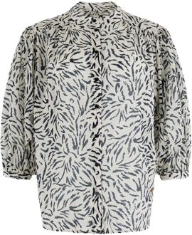 Moscow Butterfly blouses Ecru - XL