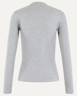 Moscow Top lange mouw 53-04-top Grijs - S