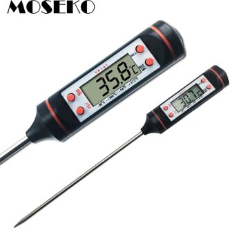 Moseko Digitale Vlees Thermometer Koken Food Kitchen Bbq Probe Water Melk Olie Vloeibare Oven Thermometer Digitale TP101