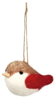 Moses kerst hanger vogel vilt assorti