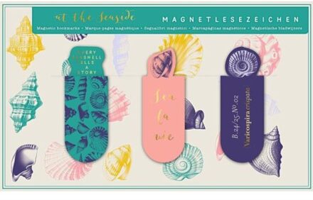 Moses magnetische boekenlegger at the seaside set van 3