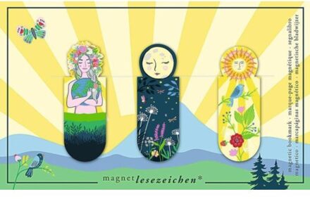Moses magnetische boekenlegger ray of light set van 3