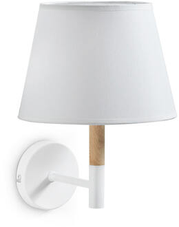 Moskov Wandlamp Ø 24 cm Wit