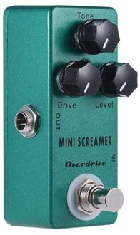 Mosky Mini Screamer Overdrive (TS9 Overdrive) Mini Gitaar Effect Pedaal