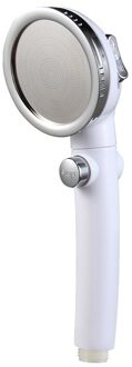 Mosodo Badkamer Douchekop Onder Druk Regendouche Filter Waterval Saving Douche 3 Modus Handdouche Badkamer Accessoires wit