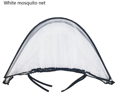 Mosquito Insect Net Voor Babyzen Yoyo 0-6M Pasgeboren Nest Mesh Met Rits Shield Zuigelingen Bescherming Kinderwagen accessoires wit