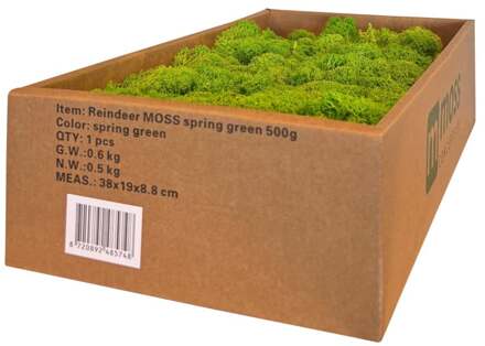 MOSS concepts Rendiermos Springgroen 500 gram