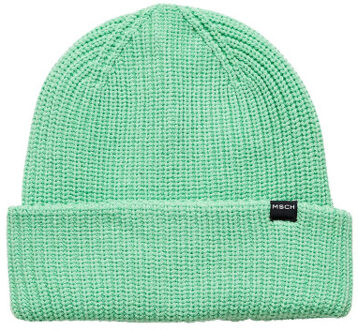 Moss Copenhagen 18021 mschgaline rachelle beanie - maat One size Groen