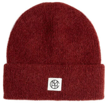 Moss Copenhagen 18492 hope icon beanie - maat One size Rood