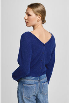 Moss Copenhagen 19257 milania hope cardigan Blauw - XS / S