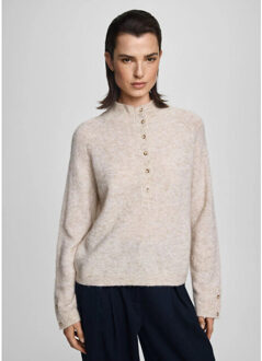 Moss Copenhagen 19260 milania hope pullover - maat M / L Beige