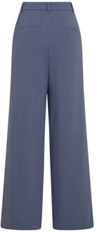 Moss Copenhagen 19447 macy michelle wide pants - maat L Blauw