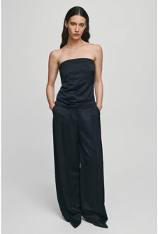 Moss Copenhagen 19450 spencer strapless top Zwart - M