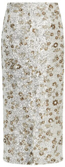 Moss Copenhagen 19473 magnolia skirt Veelkleurig