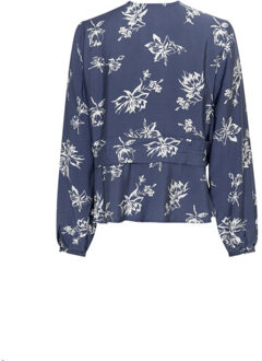 Moss Copenhagen 19624 andena amabella shirt - maat S Blauw