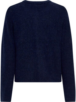 Moss Copenhagen alegria cardigan 19410 ocean cavern Blauw - L / XL