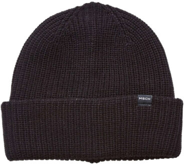 Moss Copenhagen Mschgaline rachelle beanie black - maat One size Zwart