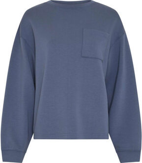 Moss Copenhagen Mschilliana ima q sweatshirt Blauw - S / M