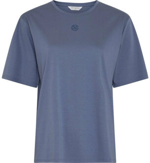 Moss Copenhagen Mschmelea icon tee Blauw - S / M
