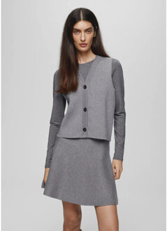 Moss Copenhagen Mschmercy east rok kort Grijs - M / L