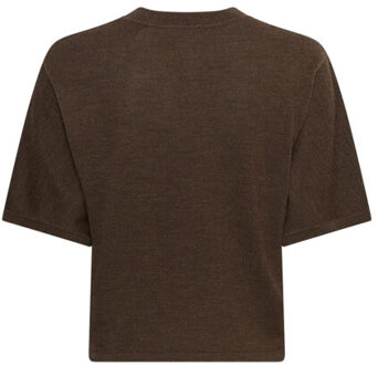 Moss Copenhagen Mschnema avalina 2/4 pullover Bruin - XS / S
