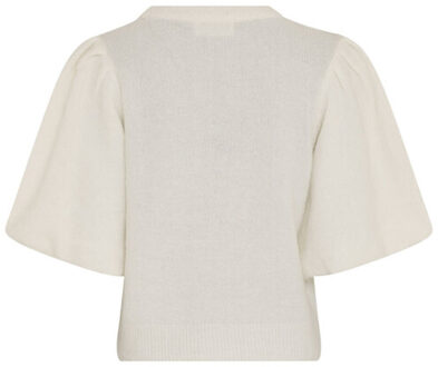 Moss Copenhagen Pullover korte mouw 19606 jinie Ecru - M / L
