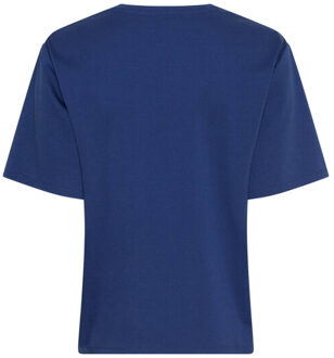 Moss Copenhagen T-shirt 18453 melea Blauw - M / L