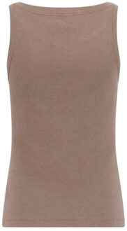 Moss Copenhagen Top zonder mouw 19277 gubbe Bruin - XS / S