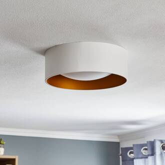 Moss plafondlamp, wit/goud wit, goud, opaal