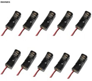 Mosunx 10 Pcs 23A /A23 Batterij 12V Clip Holder Box Case Black Splitter Switch Extender Hdmi 18650