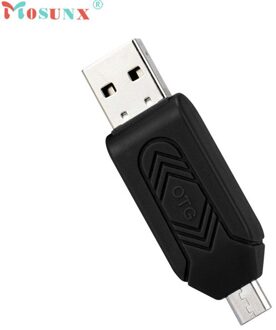 Mosunx Geavanceerde U schijf Top Afdeling en MINI USB 2.0 + OTG Micro SD/SDXC TF Card reader Adapter U Disk 1 PC
