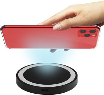 Mosunx Qi Draadloze Oplader Super Snelle Best Selling Charger Draadloze Contactloze Opladen Dock Power Voor P30 Lite wit