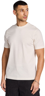 Moswood T-shirts Heren - Beige - Maat XS - Katoen Jersey