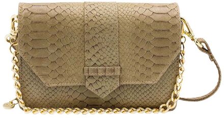 MÔSZ Kris Crossbody Phonebag Jungle taupe Damestas - H 12.5 x B 20 x D 6