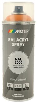 Motip 07078 RAL 2000 Geeloranje 07078