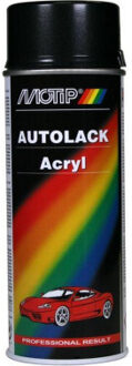 Motip 51029 Lakspray Kompakt Zwart Metallic 400 ml 51029