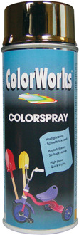 Motip Colorworks Colorspray - Hoogglans - 400 ml - Goud-effect