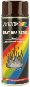 Motip Hittebestendige Lak - Bruin - 400ml 04034