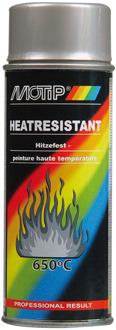 Motip Lak hittebestendig zilver 400ml