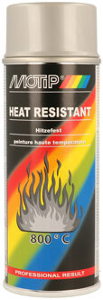 Motip Lak hittebestendig zilver 400ml