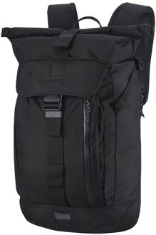 Motive Rolltop 25L black ballistic backpack Zwart - H 54 x B 36 x D 12